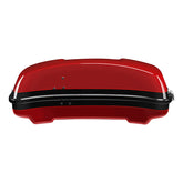 HR3 Billiard Red / Vivid Black 2021RGS 5.5" Razor Style Touring Trunk Luggage For 14-24 Touring